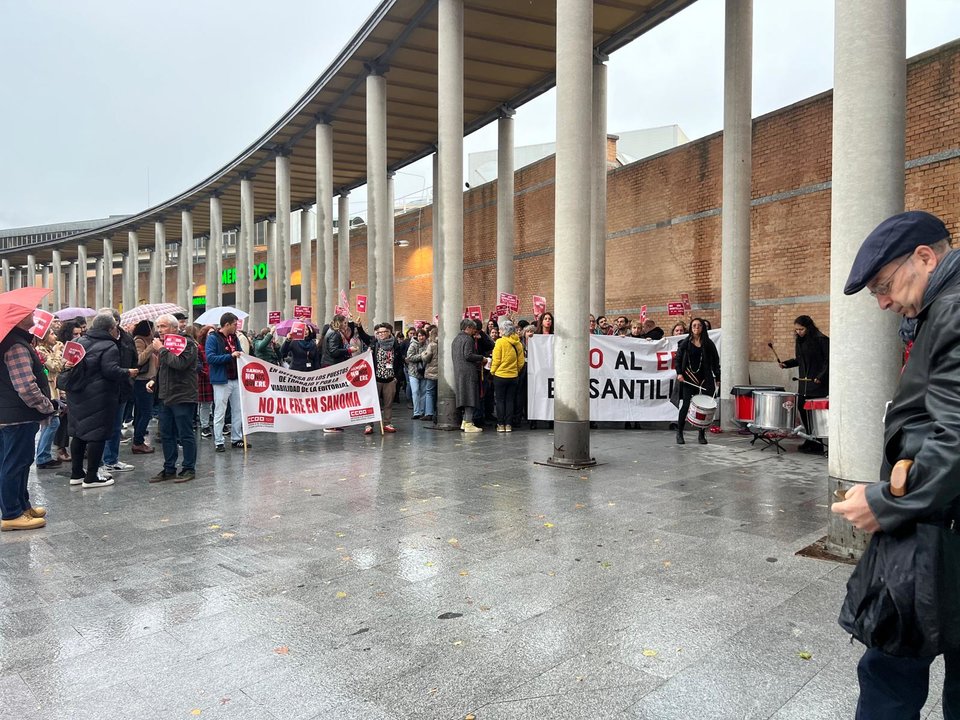 Protesta de Santillana de este 29 de octubre